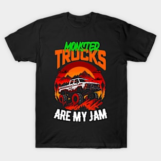 Monster Truck are my Jam Funny T-Shirt